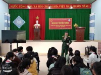 Giáo dục truyền thống nhân kỷ niệm 78 năm ngày thành lập quân đội nhân dân Việt Nam